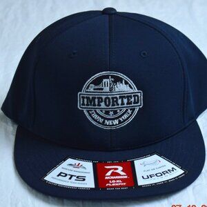 Custom Made Imported from New York baseball style hat - Richardson Brand PTS20